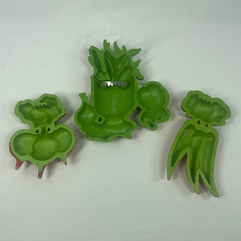 Vintage Homco Dart Vegetable Kitchen Wall Plaques Lot 3 Carrots Radishes Decor